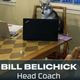 Bill Belichick making some roster moves via his dog, Nike.